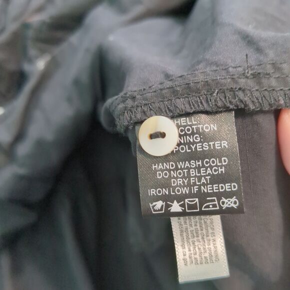 PEACH LOVE CALIFORNIA SEQUIN FOOTBALL BABYDOLL dress large black game day touchd - Picture 6 of 6